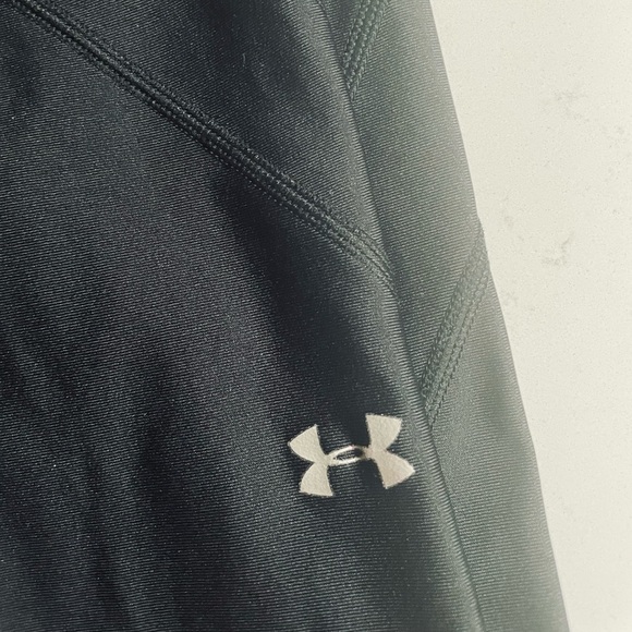 XS Under Armour Midnight Black Active compression Leggings - Picture 4 of 6